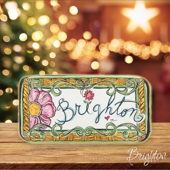 🆕 BRIGHTON “Love Is In The Air” Canvas Tote - Picture 5 of 8